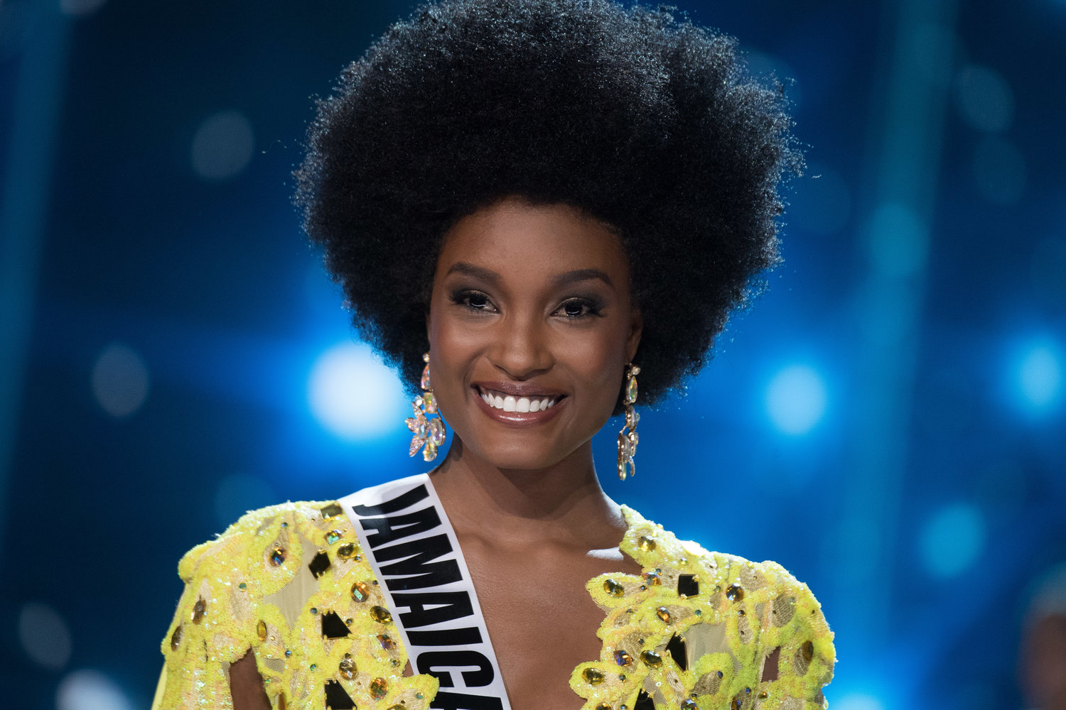 Davina Bennett, The Miss Universe Jamaica 2017 Giving Us Natural Hair ...